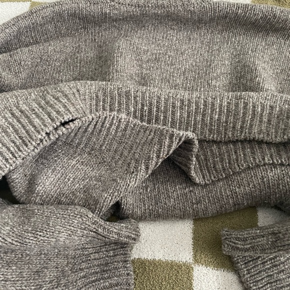 Babaa Men’s Jumper No17 Wool Turtleneck Sweater Dark Mist - Picture 14 of 15